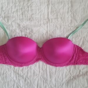 Victoria's Secret Hot pink push up bra